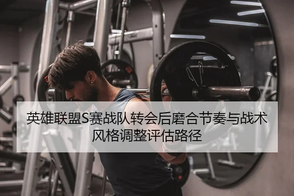 英雄联盟S赛战队转会后磨合节奏与战术风格调整评估路径